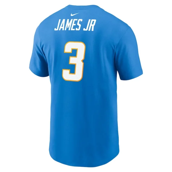 Derwin james jr. los angeles chargers nike player name number t shirt Powder blue L