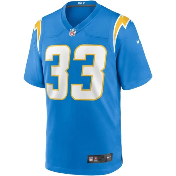 Derwin james los angeles chargers nike game player jersey Powder blue M