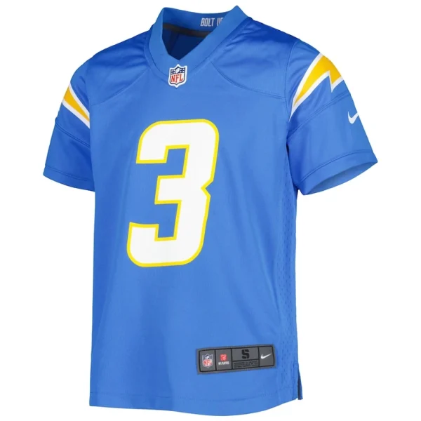 Derwin james los angeles chargers nike youth game jersey Powder blue Yth M