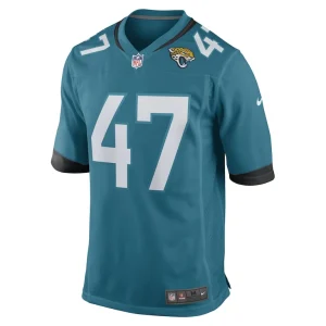 Deshaan dixon jacksonville jaguars nike team game player jersey Teal M