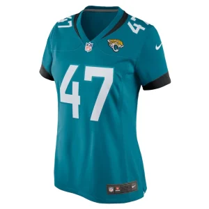 Deshaan dixon jacksonville jaguars nike womens game player jersey Teal M
