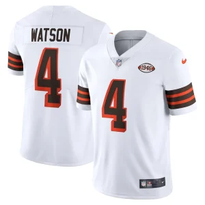 Deshaun watson cleveland browns nike 2021 alternate vapor limited jersey White