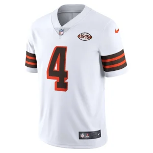 Deshaun watson cleveland browns nike 2021 alternate vapor limited jersey White M