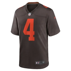Deshaun watson cleveland browns nike alternate game jersey Brown M