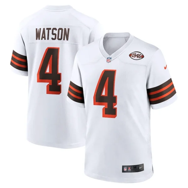 Deshaun watson cleveland browns nike alternate game jersey White