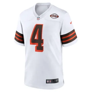 Deshaun watson cleveland browns nike alternate game jersey White M