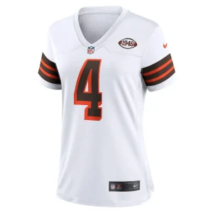 Deshaun watson cleveland browns nike womens player jersey White M