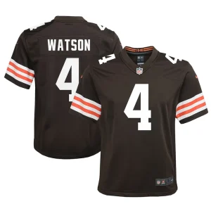 Deshaun watson cleveland browns nike youth game jersey Brown