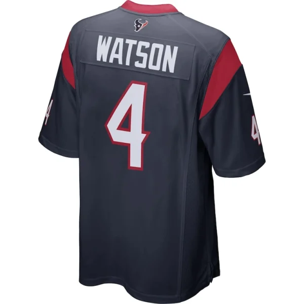 Deshaun watson houston texans nike game jersey Navy L