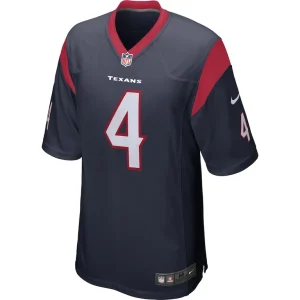 Deshaun watson houston texans nike game jersey Navy M