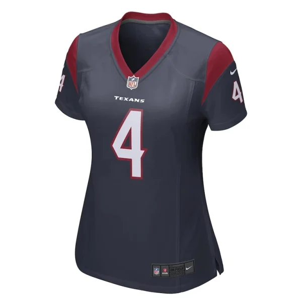 Deshaun watson houston texans nike womens player game jersey Navy M