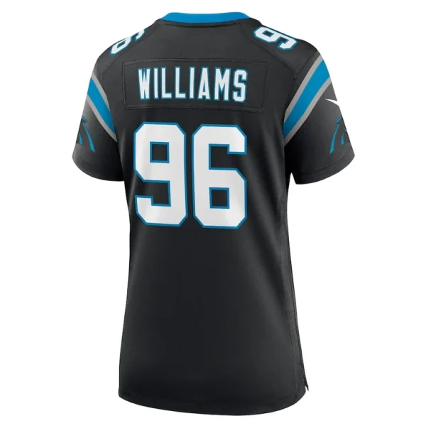 Deshawn williams carolina panthers nike womens nike womens all player jersey Black L