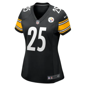 Deshon elliott pittsburgh steelers nike womens game jersey Black M