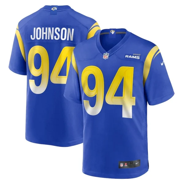Desjuan johnson los angeles rams nike home game jersey Royal