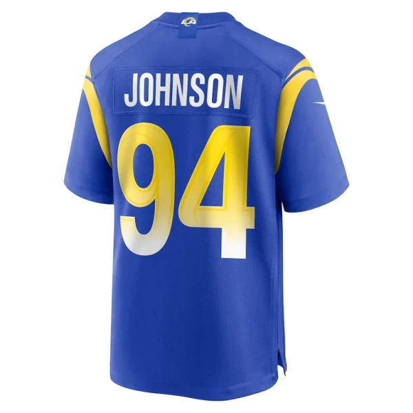 Desjuan johnson los angeles rams nike home game jersey Royal L