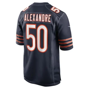 Deslin alexandre chicago bears nike team game jersey Navy L
