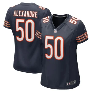 Deslin alexandre chicago bears nike womens team game jersey Navy