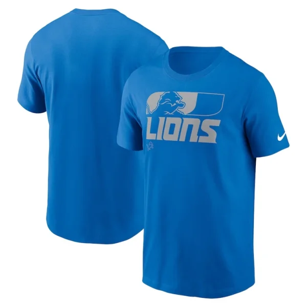 Detroit lions nike air essential t shirt Blue