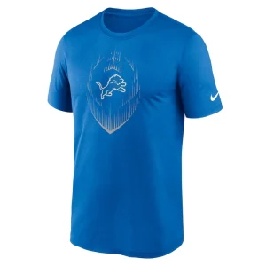 Detroit lions nike big tall blitz legend icon t shirt Royal 2XT