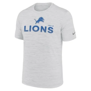 Detroit lions nike blitz velocity modern performance t shirt White M