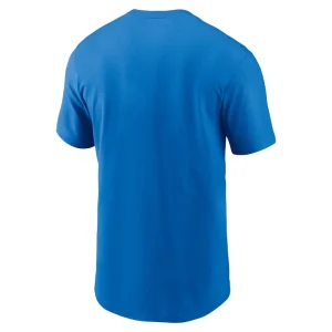 Detroit lions nike primary logo t shirt Blue L