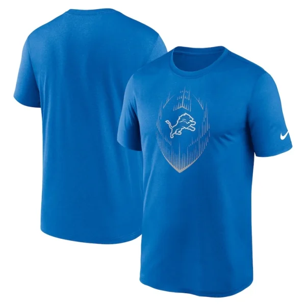 Detroit lions nike primetime legend icon performance t shirt Blue
