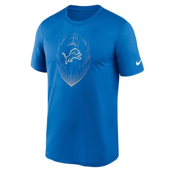Detroit lions nike primetime legend icon performance t shirt Blue M