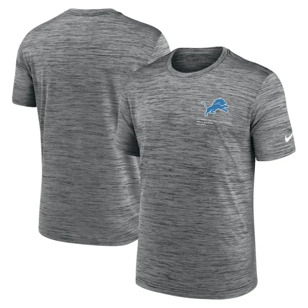Detroit lions nike velocity performance t shirt anthracite Multi