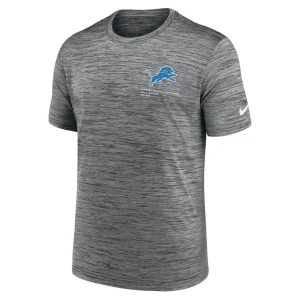 Detroit lions nike velocity performance t shirt anthracite Multi M