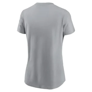 Detroit lions nike womens 2023 nfl playoffs iconic t shirt Gray L