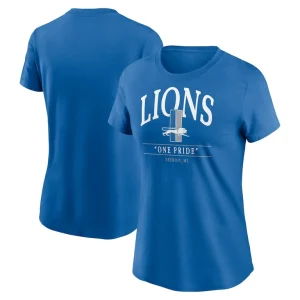 Detroit lions nike womens hometown local pack t shirt Blue