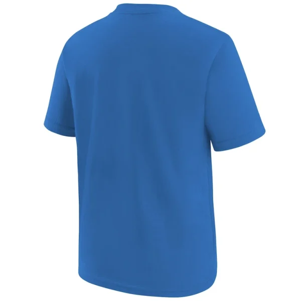 Detroit lions nike youth 2024 nfl playoffs t shirt Blue Yth L