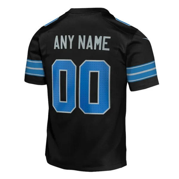 Detroit lions nike youth alternate custom game jersey Black Yth L