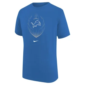 Detroit lions nike youth legend icon t shirt Blue Yth M