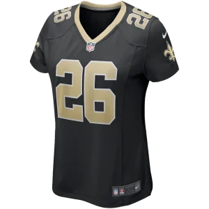 Deuce mcallister new orleans saints nike womens game retired player jersey Black M