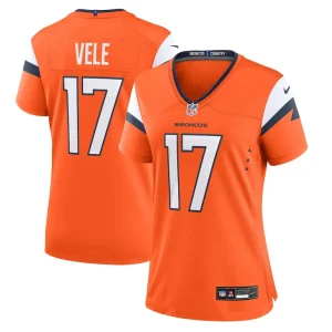 Devaughn vele denver broncos nike womens team game jersey Orange