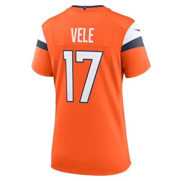 Devaughn vele denver broncos nike womens team game jersey Orange L