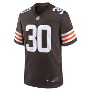 Devin bush cleveland browns nike game jersey Brown M
