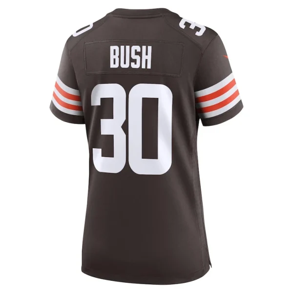 Devin bush cleveland browns nike womens game jersey Brown L