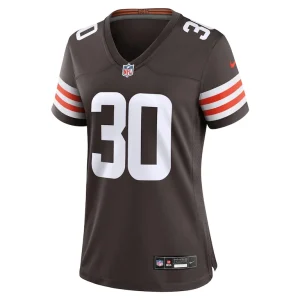Devin bush cleveland browns nike womens game jersey Brown M