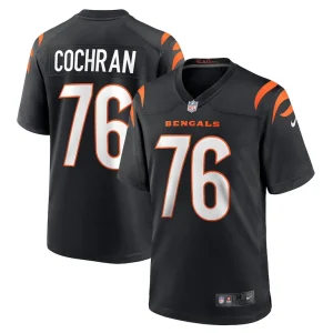 Devin cochran cincinnati bengals nike game player jersey Black