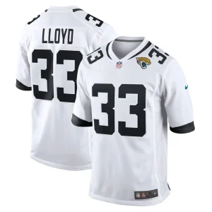 Devin lloyd jacksonville jaguars nike away game player jersey White