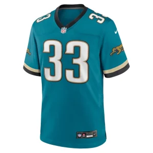 Devin lloyd jacksonville jaguars nike prowler throwback player game jersey Teal M