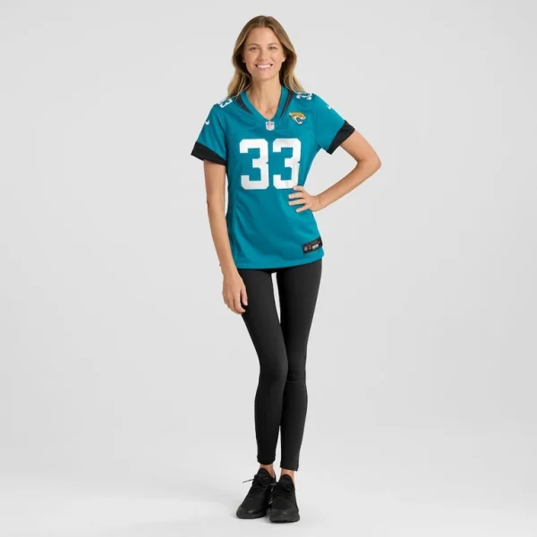 Devin lloyd jacksonville jaguars nike womens player game jersey Teal XL