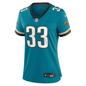 Devin lloyd jacksonville jaguars nike womens prowler throwback game jersey Teal M