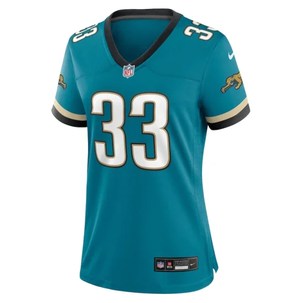 Devin lloyd jacksonville jaguars nike womens prowler throwback game jersey Teal M
