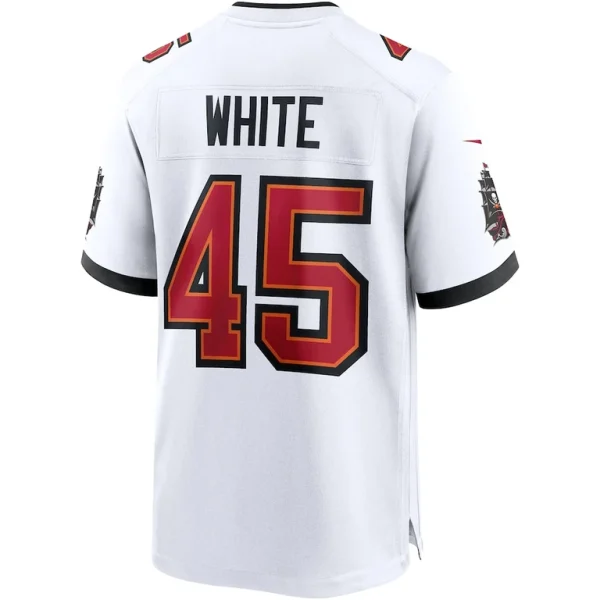 Devin white tampa bay buccaneers nike game jersey White L