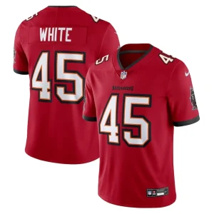 Devin white tampa bay buccaneers nike vapor untouchable limited jersey Red