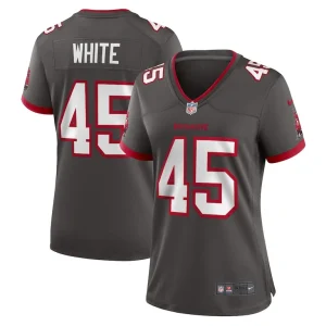 Devin white tampa bay buccaneers nike womens game jersey pewter Multi