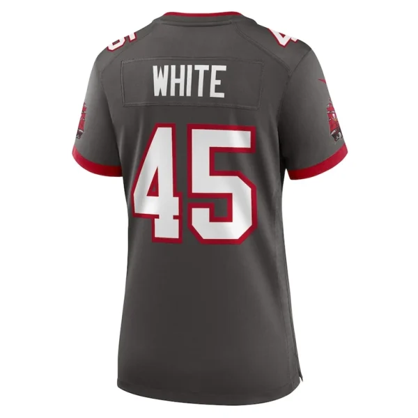 Devin white tampa bay buccaneers nike womens game jersey pewter Multi L